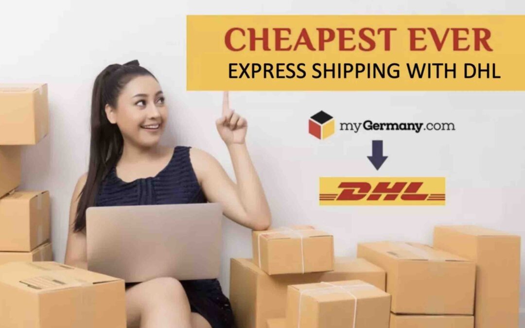 myGermany offers new low international DHL EXPRESS shipping rates!